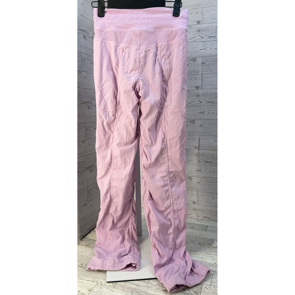 LULULEMON Pink Dance Studio Mid-Rise Full Length Pant Pants Women's Size 0 - Picture 3 of 7